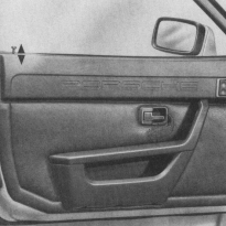 Porsche 944, Innen Trschlsser