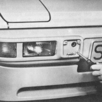 Porsche 944, Blinker vorne auswechseln
