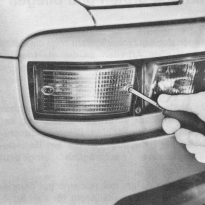 Porsche 944, Blinker vorne auswechseln